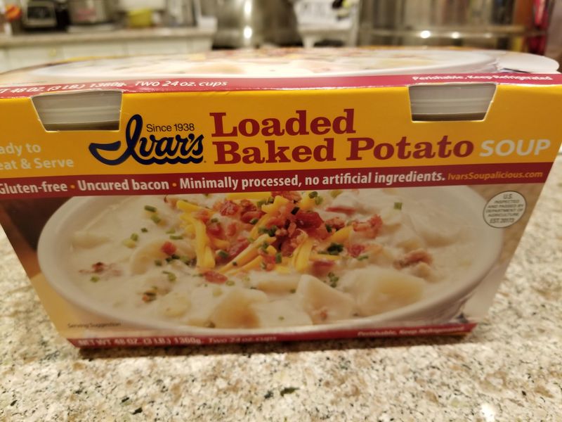 Ivar's Loaded Baked Potato Soup