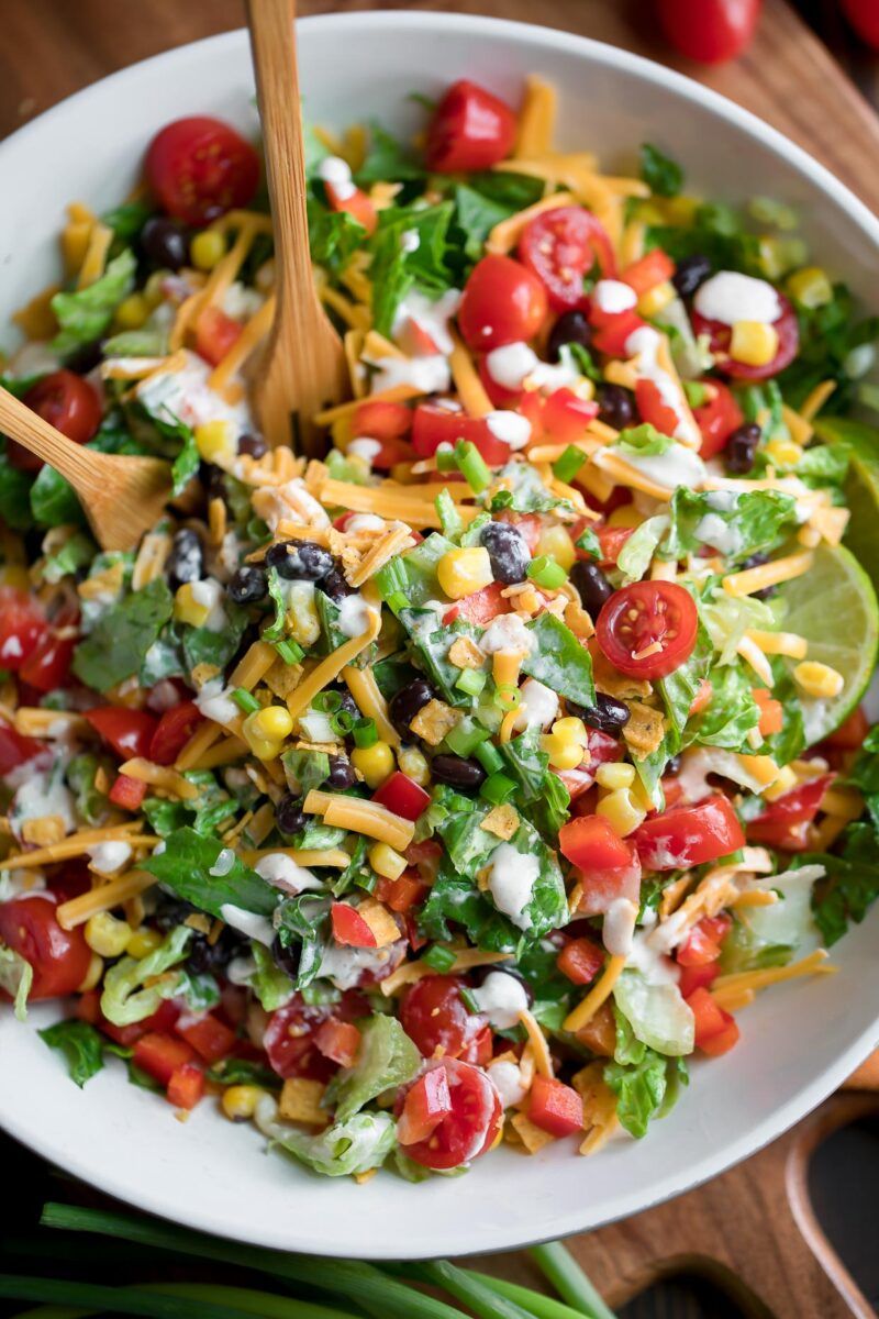 Loaded Southwest Taco Salad