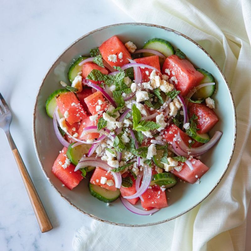 Watermelon Feta Summer Bliss