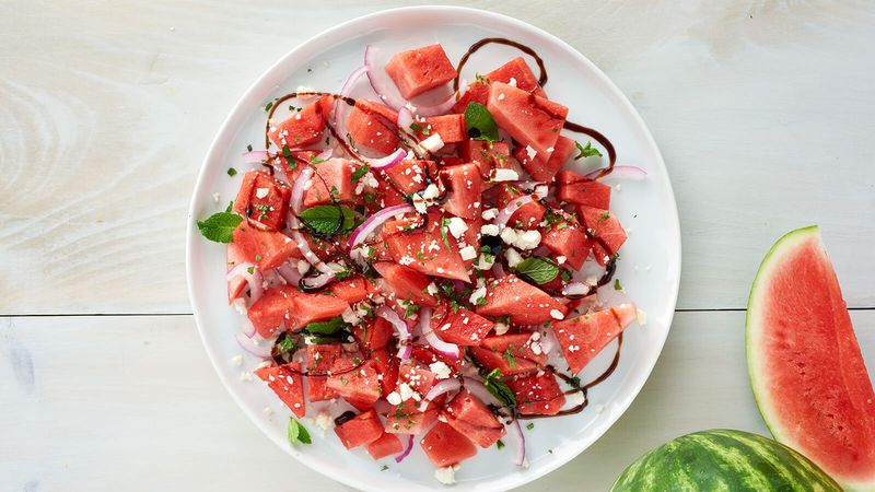 Watermelon Feta Refresher