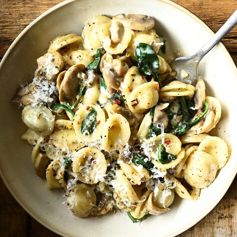 Garlicky Mushroom Truffle Treasures