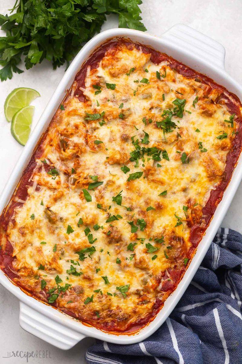 Chicken Enchilada Casserole