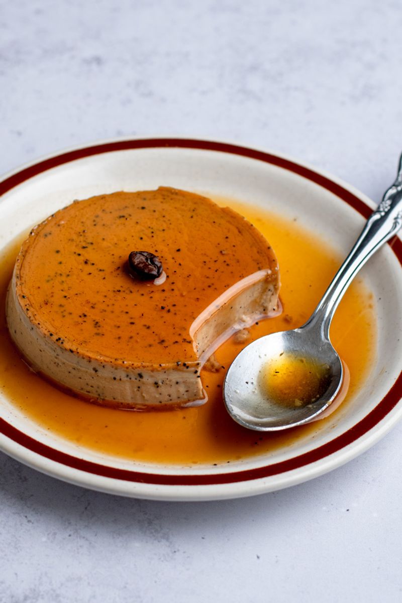 Coffee Crème Caramel (Flan)