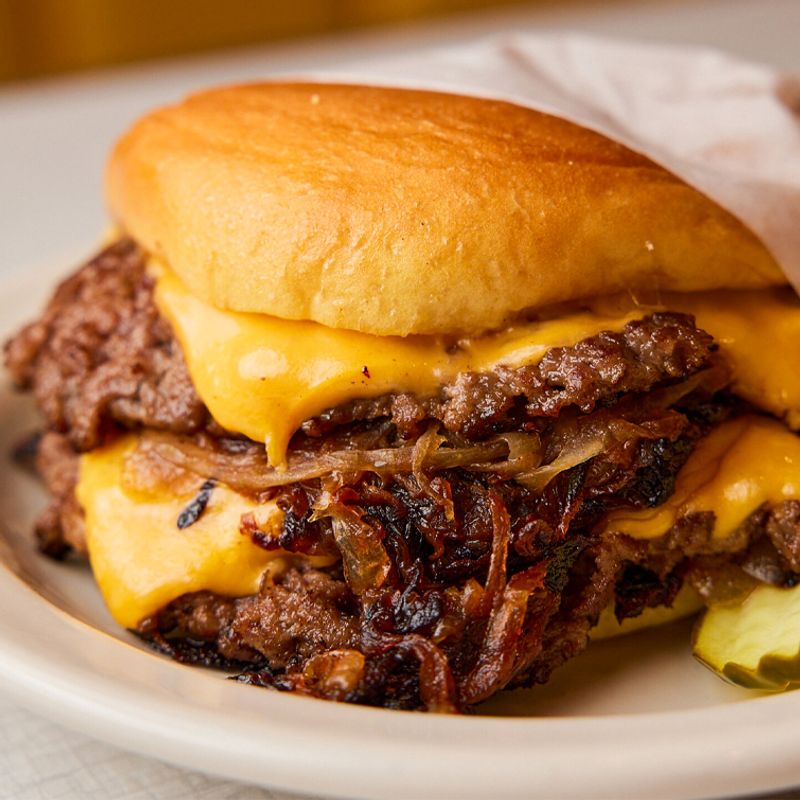 The Oklahoma Onion Burger (Tucker's Onion Burgers)