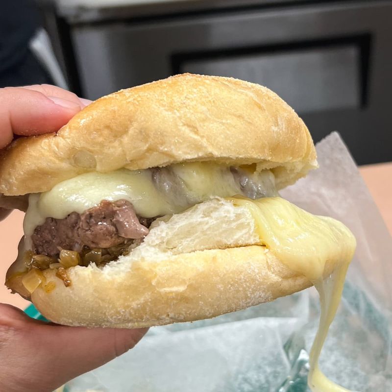 The Steamed Cheeseburger (Ted's Restaurant, Connecticut)