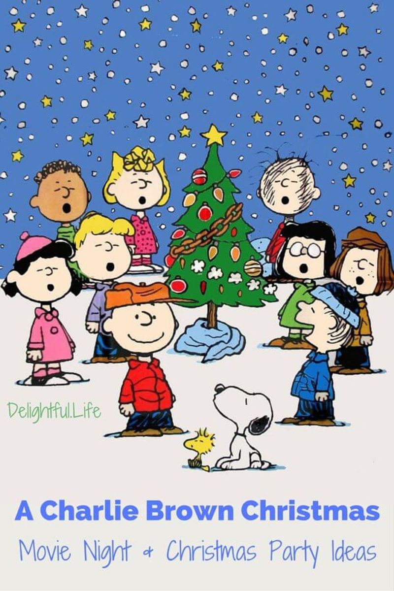Charlie Brown's Pathetic Christmas Tree Popcorn In 'A Charlie Brown Christmas'