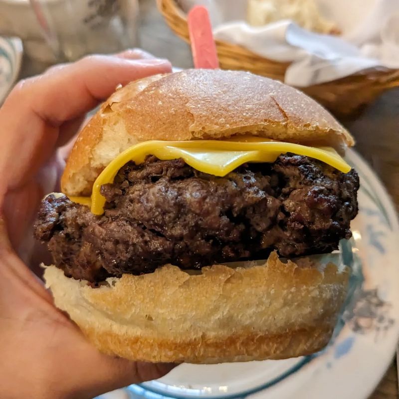 The Luger Burger (Peter Luger Steakhouse, Brooklyn)