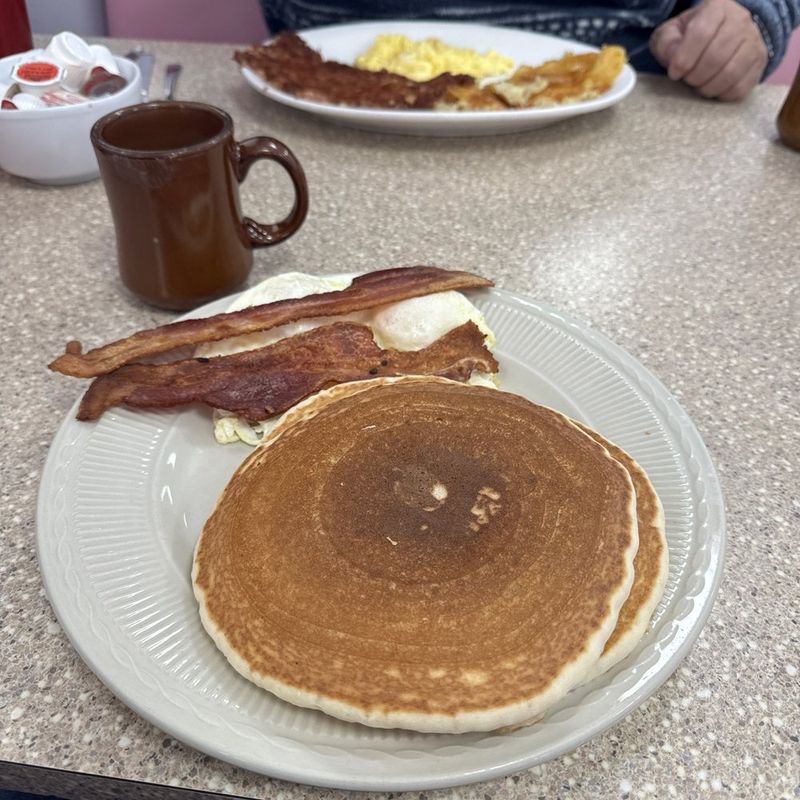 Vickie's Diner's Silver Dollar Pancakes