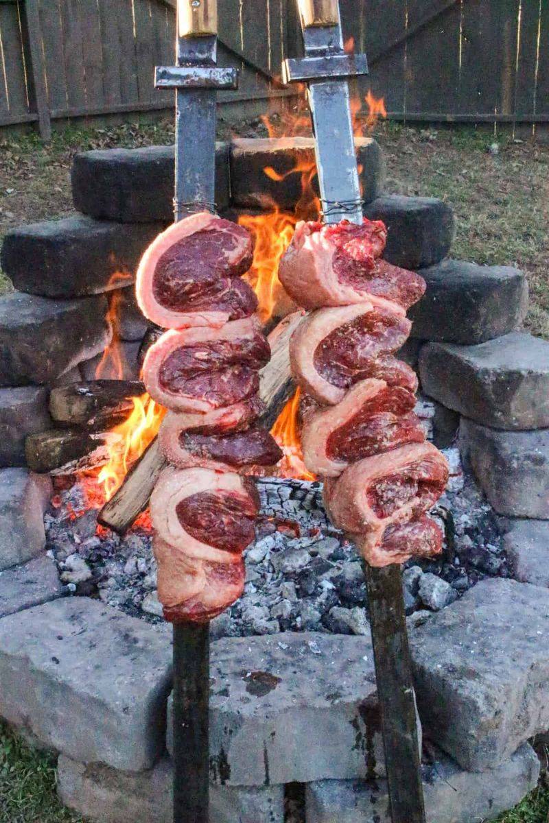 Grilling Is Often Over Open Flame