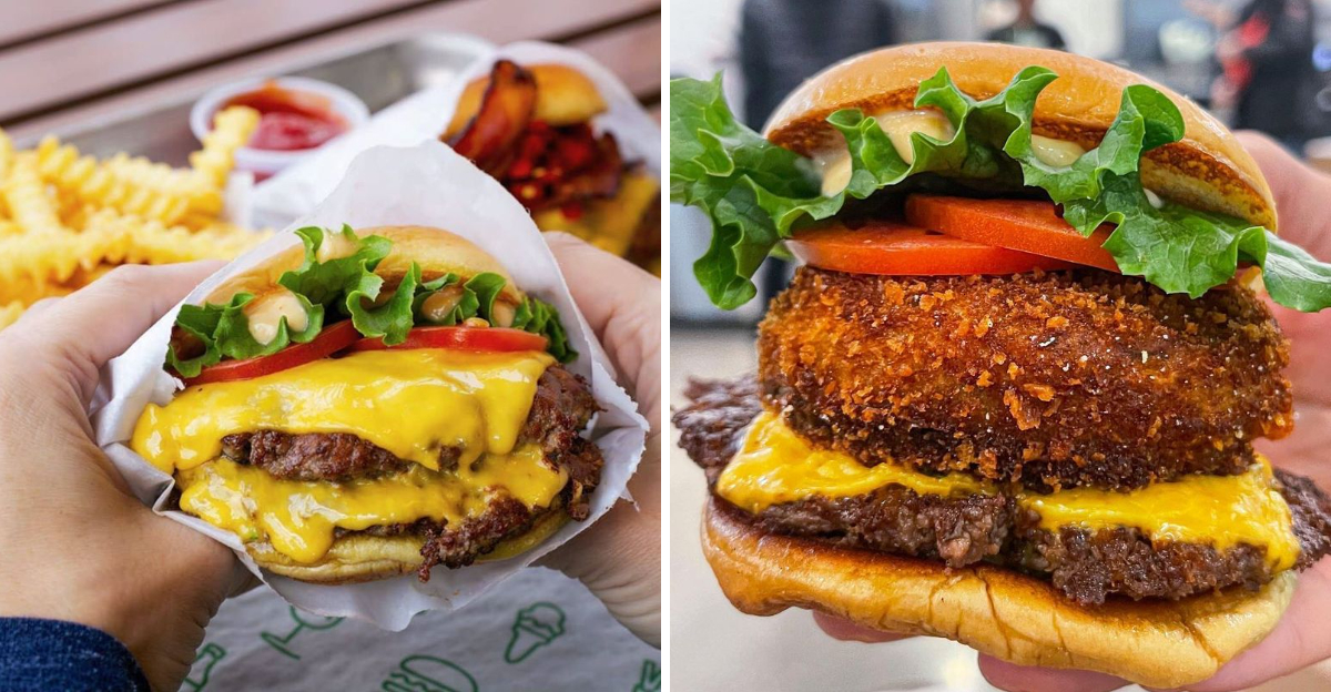 shake shack burgers