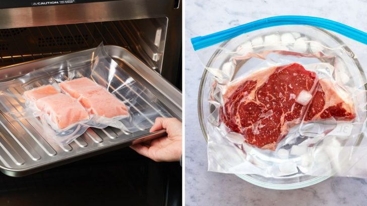 The Worst And Best Ways To Thaw Meat