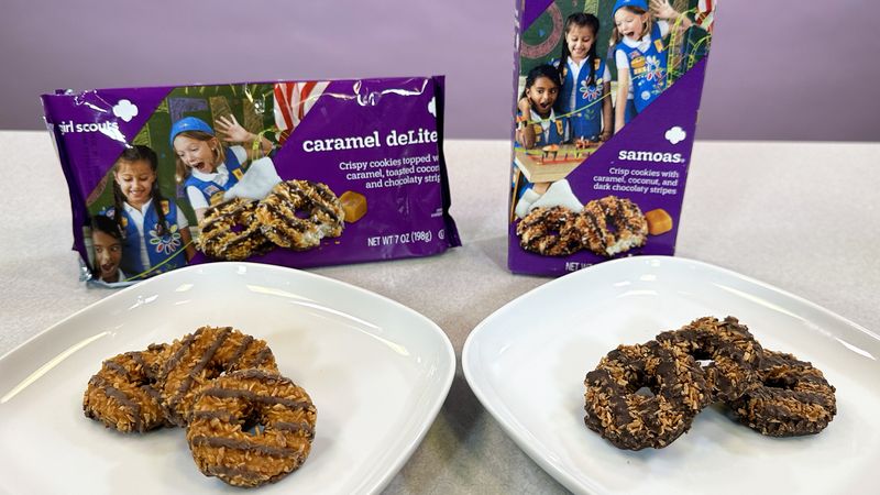 Samoas/Caramel deLites: Tropical Paradise