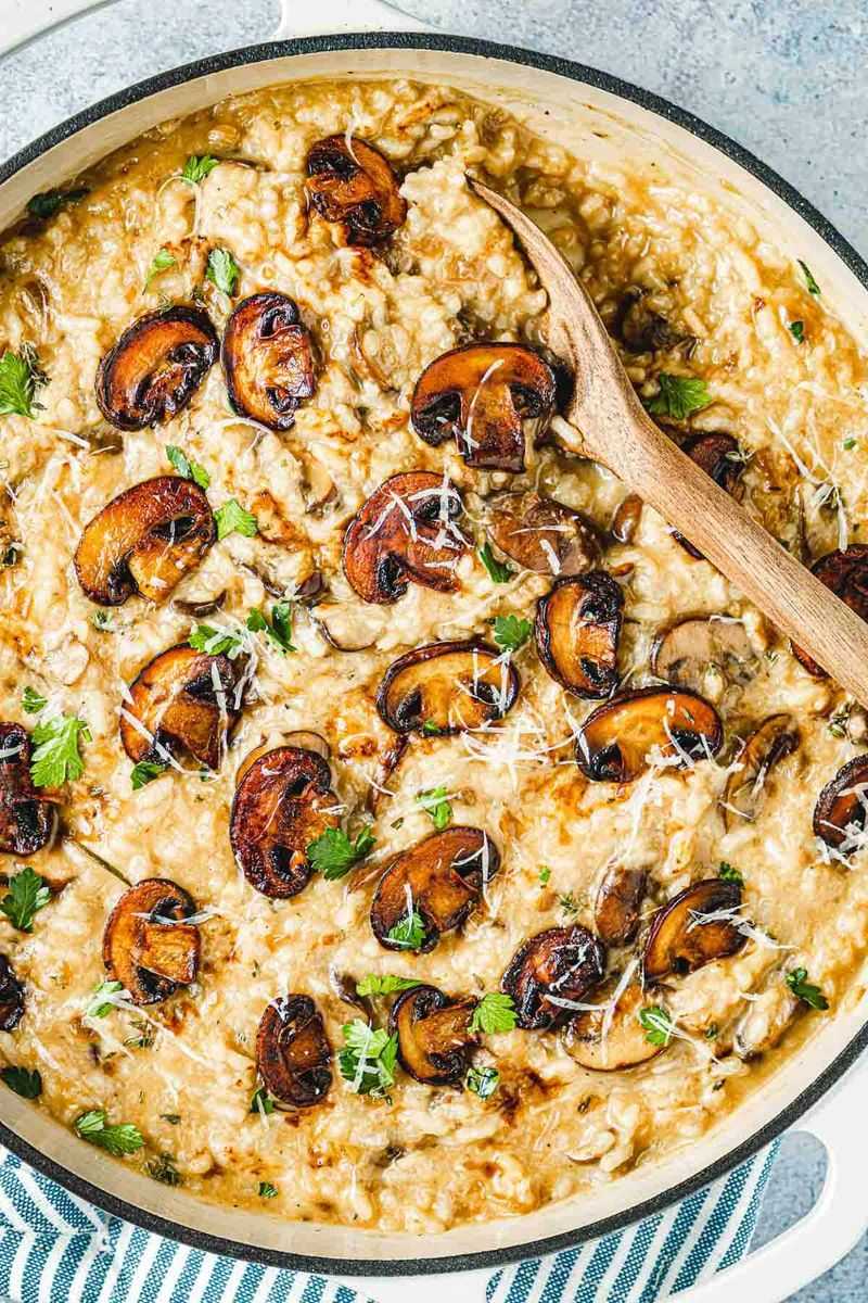 Mushroom Risotto (Timeless Comfort)