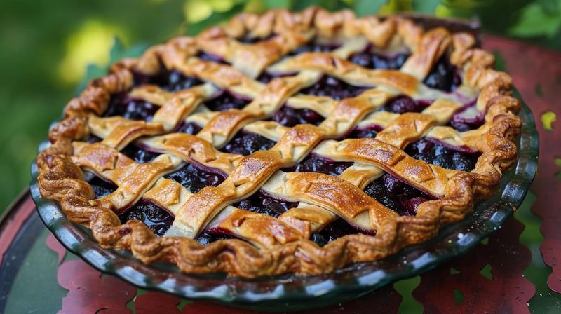 Juneberry Pie