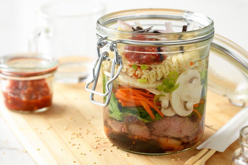 Mason Jar Ramen