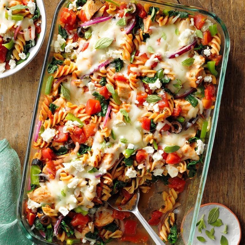 Mediterranean Baked Pasta