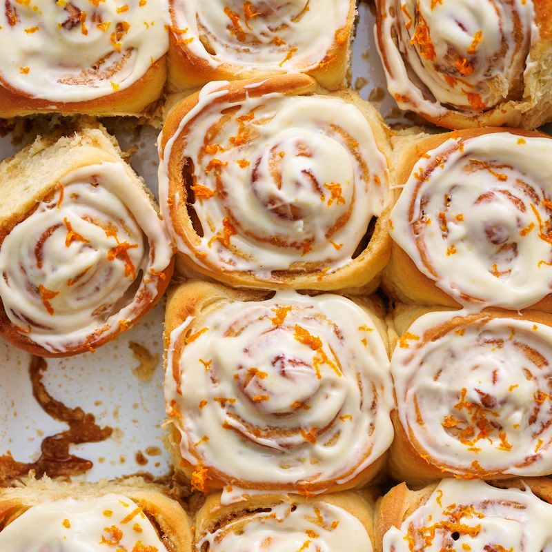 Orange-Cardamom Cinnamon Rolls