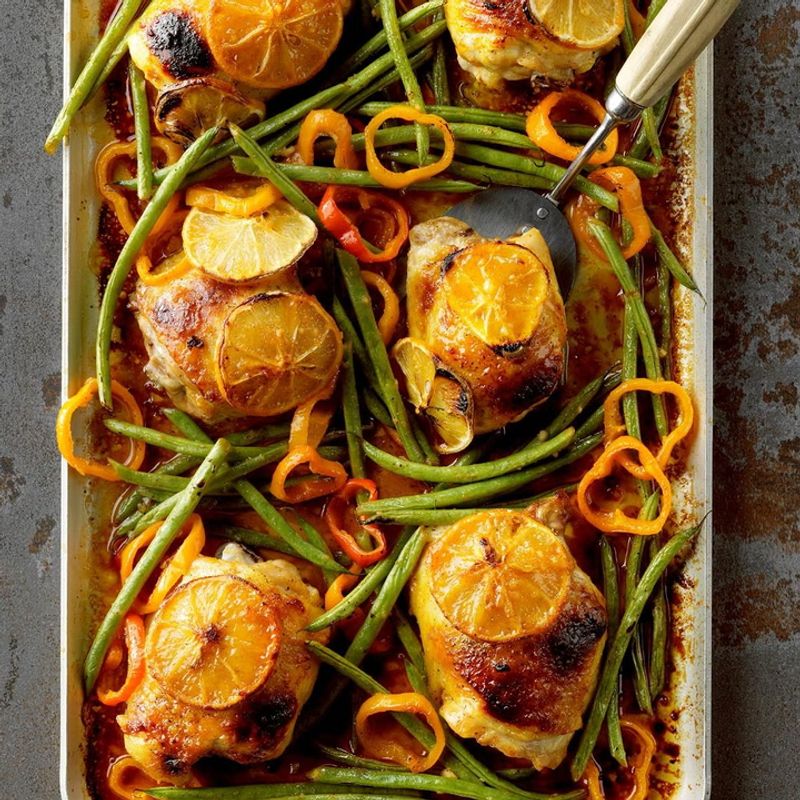 Tuesday Dinner: Sheet Pan Honey Mustard Chicken