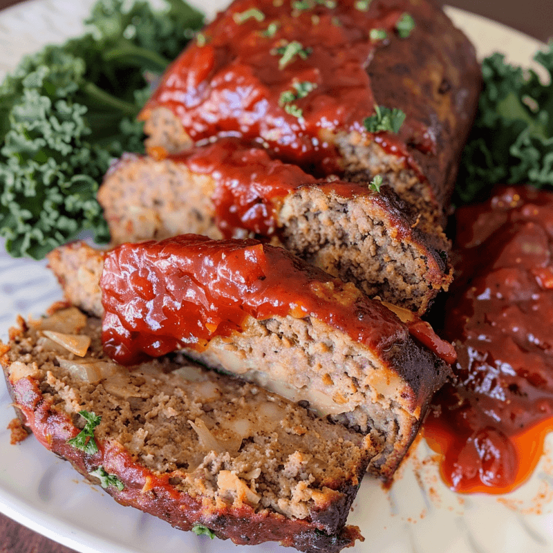 Meatloaf With Ketchup Glaze