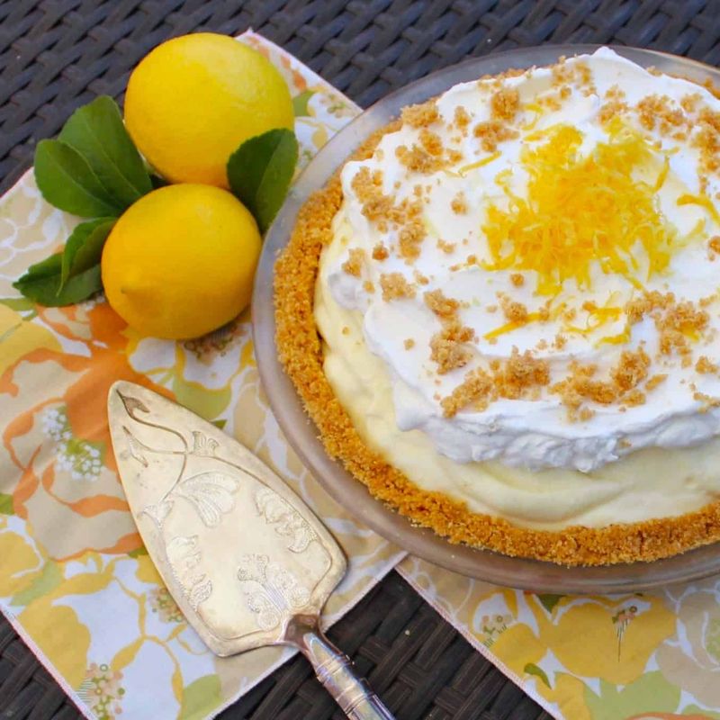 Lemon Chiffon Pie