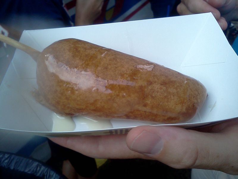 Deep-Fried Butter On A Stick