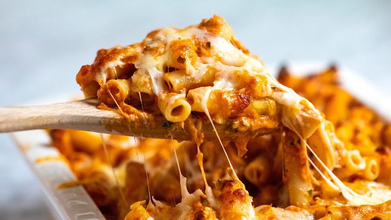 Baked Ziti With Mozzarella