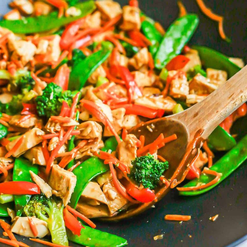Turkey Veggie Stir-Fry