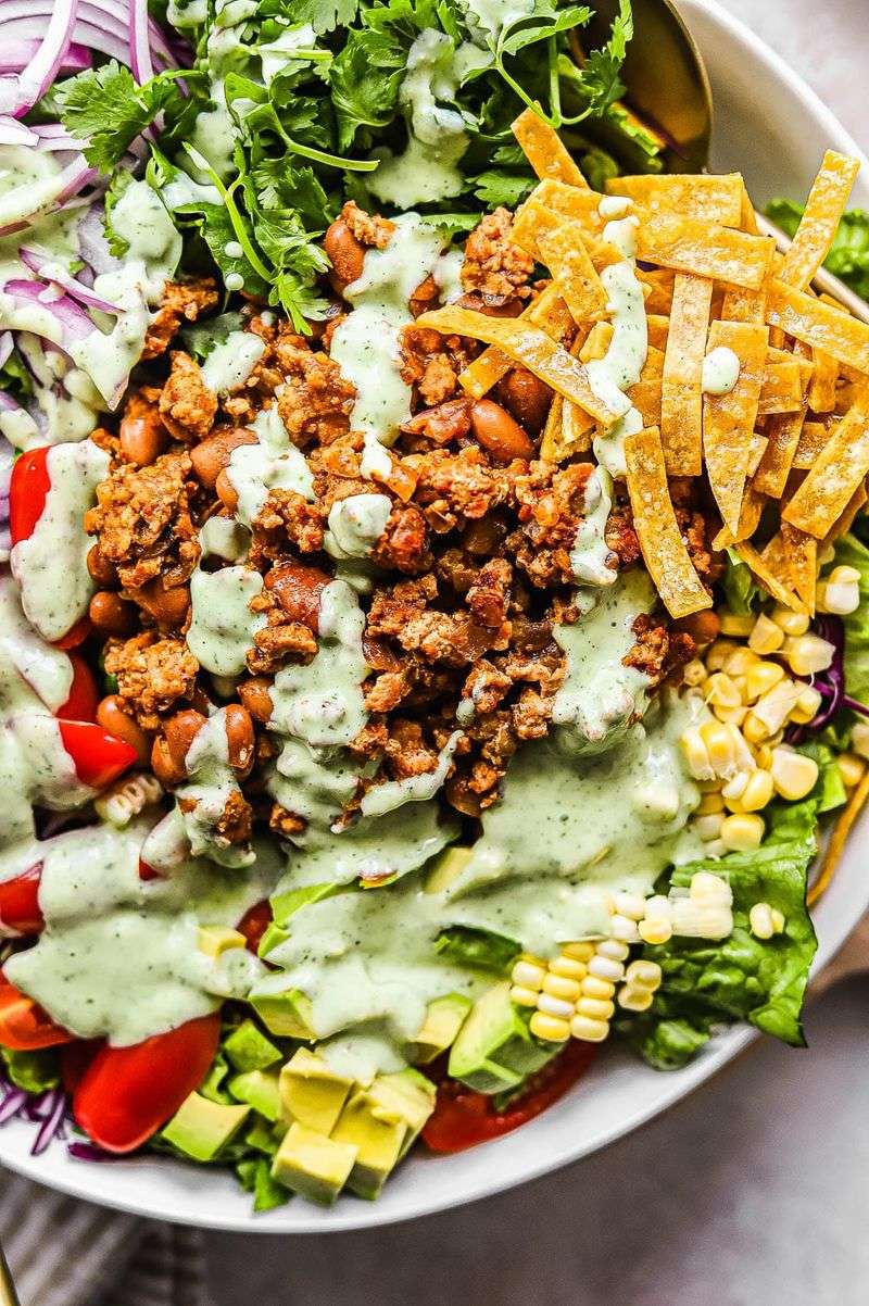Ground Turkey Taco Salad