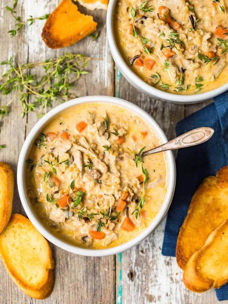 Turkey Wild Rice Soup