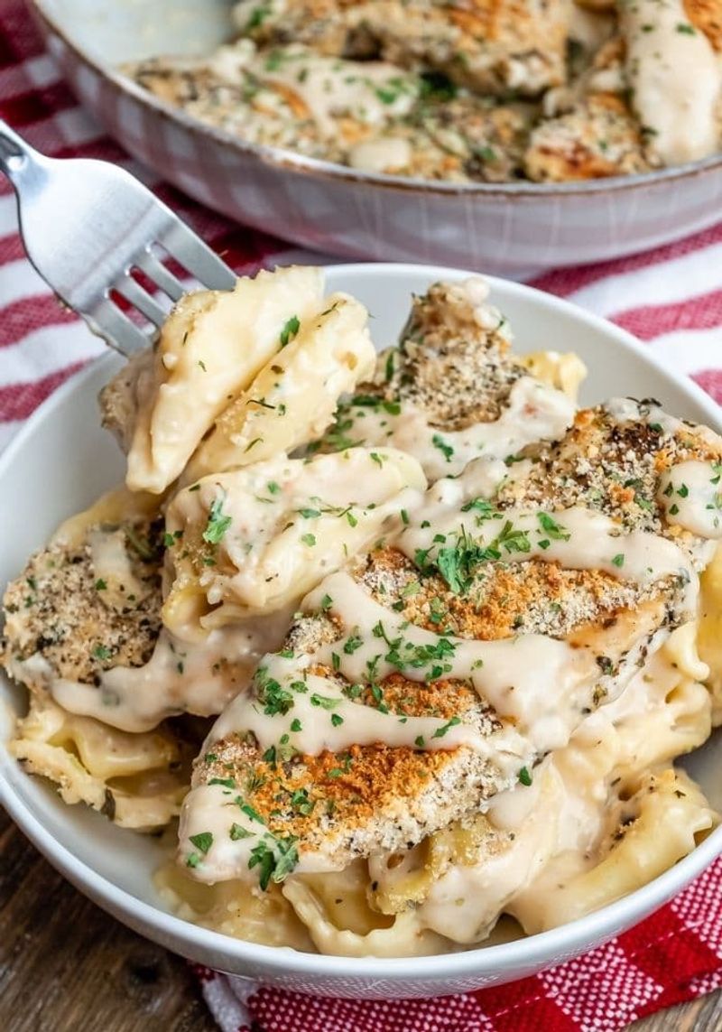 Request Grilled Chicken In The Ravioli
