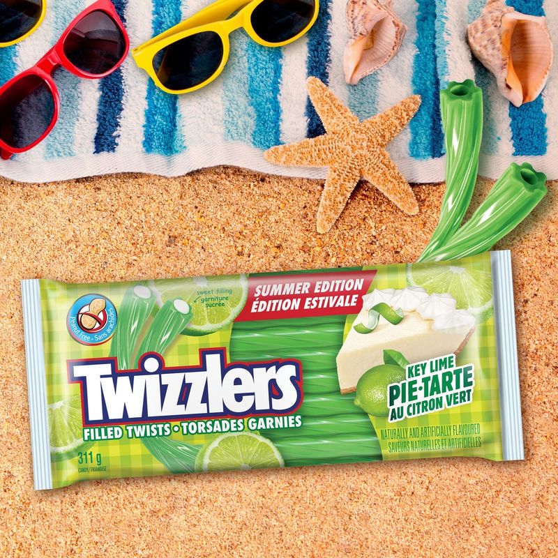 Key Lime Pie Flavored Filled Twizzlers