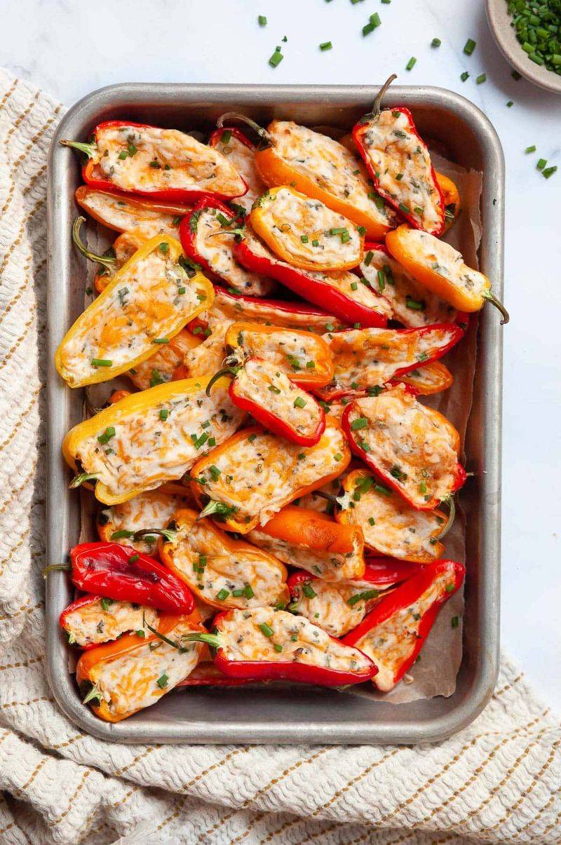Stuffed Mini Bell Peppers