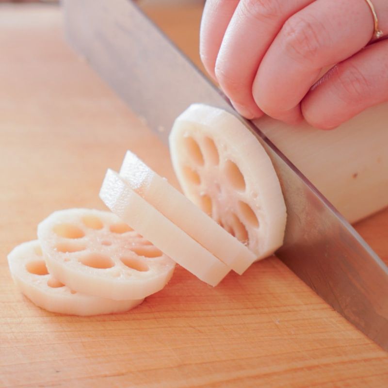Lotus Root: The Lacy Beauty