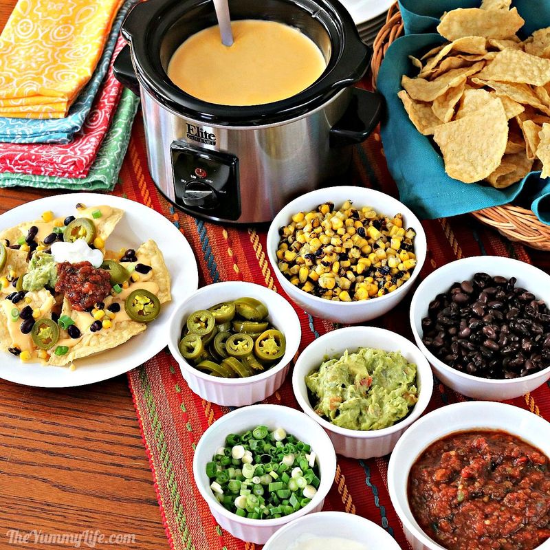 Build-Your-Own Nachos Station