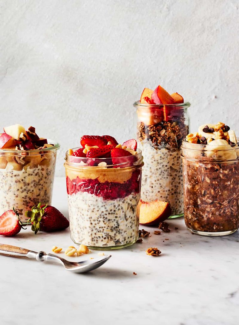 Mason Jar Overnight Oats