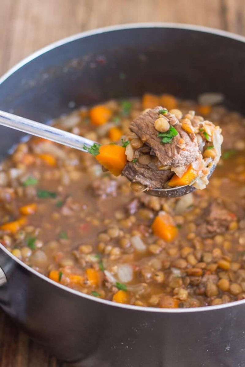 Add Beans Or Lentils To Meat-Based Dishes