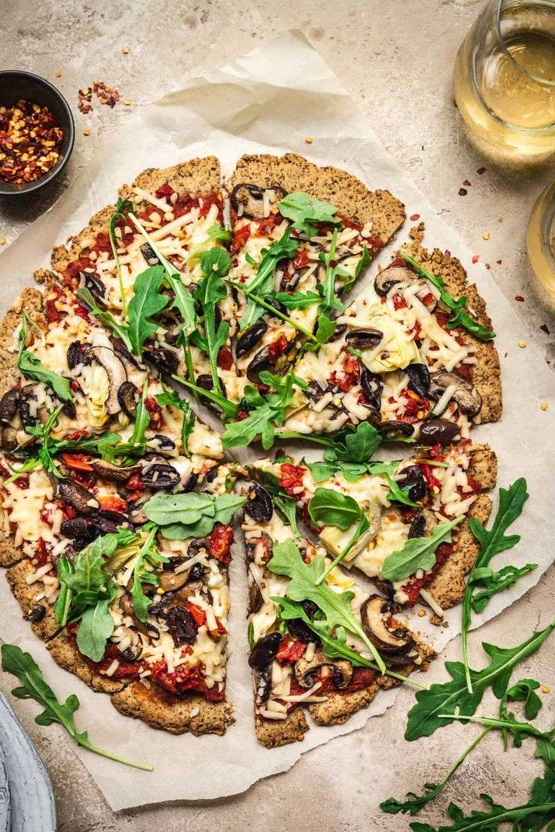 Make Your Own Pizza With A Veggie Crust