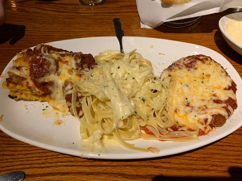 Split The Tour Of Italy Into Two Meals
