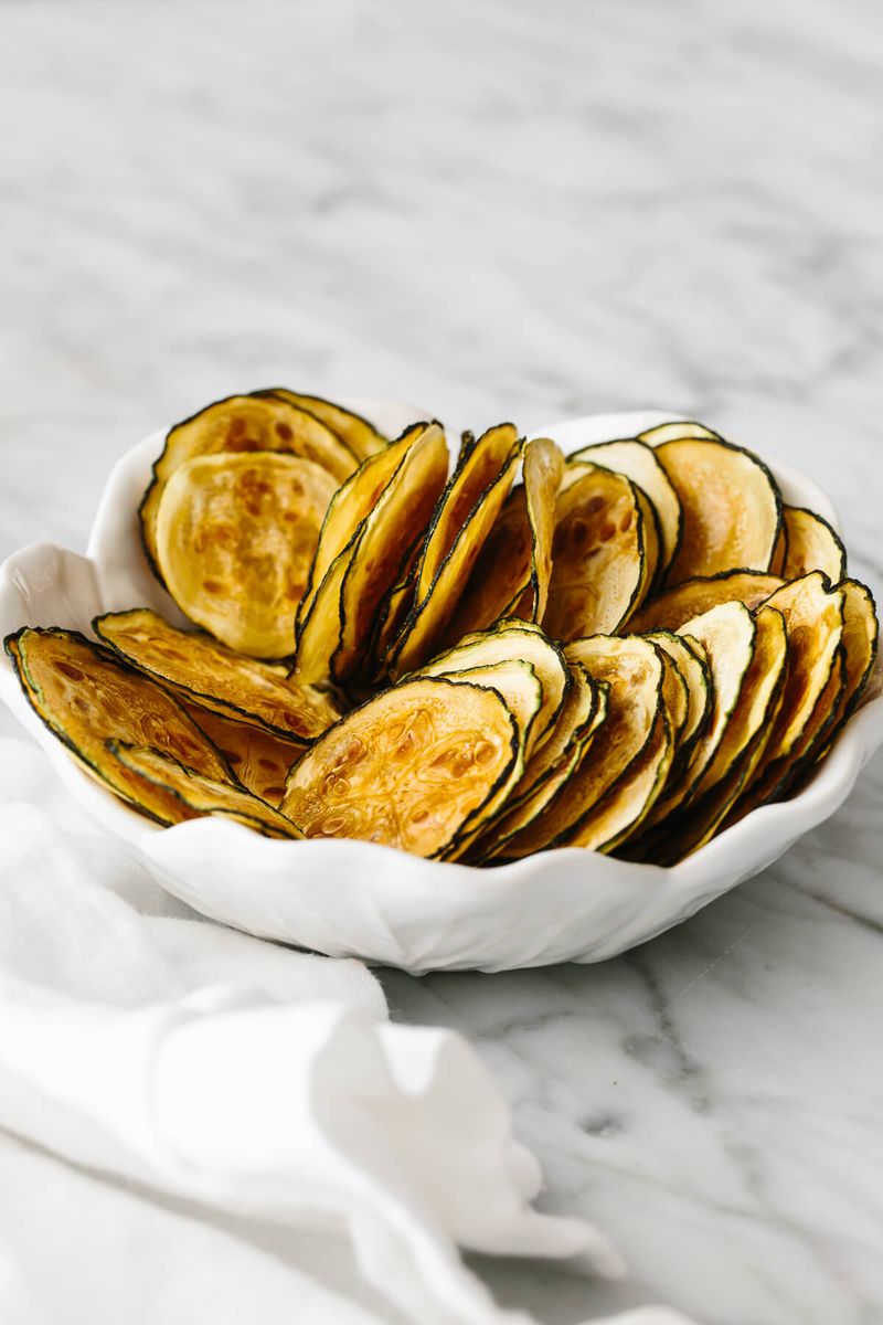 Turn Zucchini Into Crispy Chips