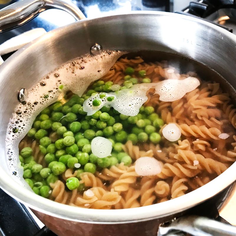 Adding Peas Too Early In Recipes