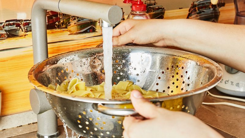 Rinsing Pasta After Cooking