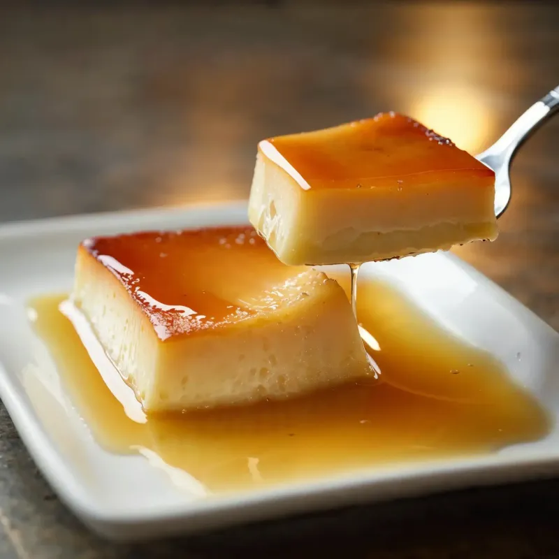 Flan De Leche: Silky Caramel Custard