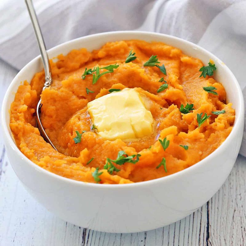 Mashed Sweet Potato Bowls