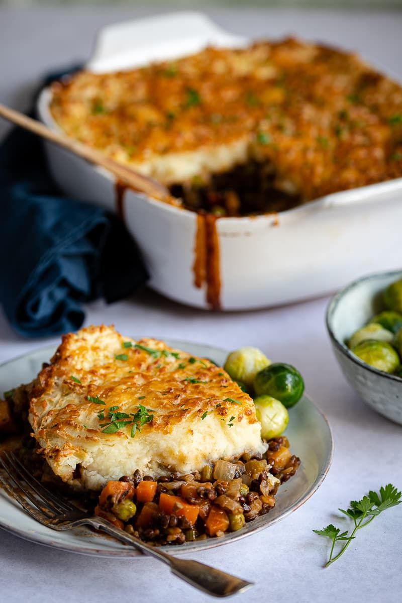 Carrot And Lentil Cottage Pie