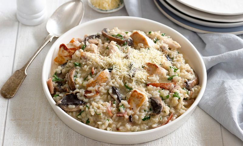 Chicken And Mushroom Risotto