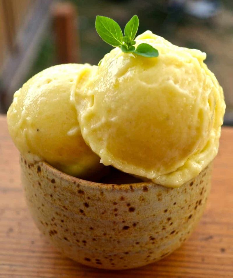 Mango Banana Nice Cream