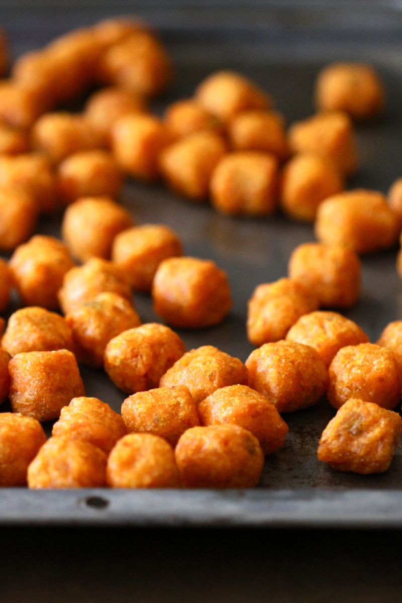 Baked Sweet Potato Tater Tots