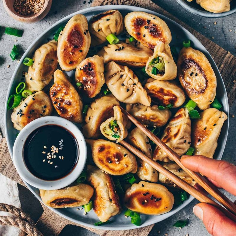 Vegetable Pot Stickers