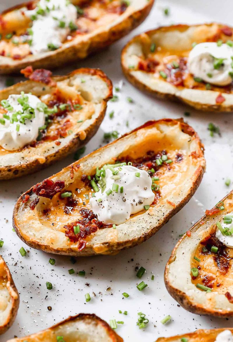 Loaded Baked Potato Skins