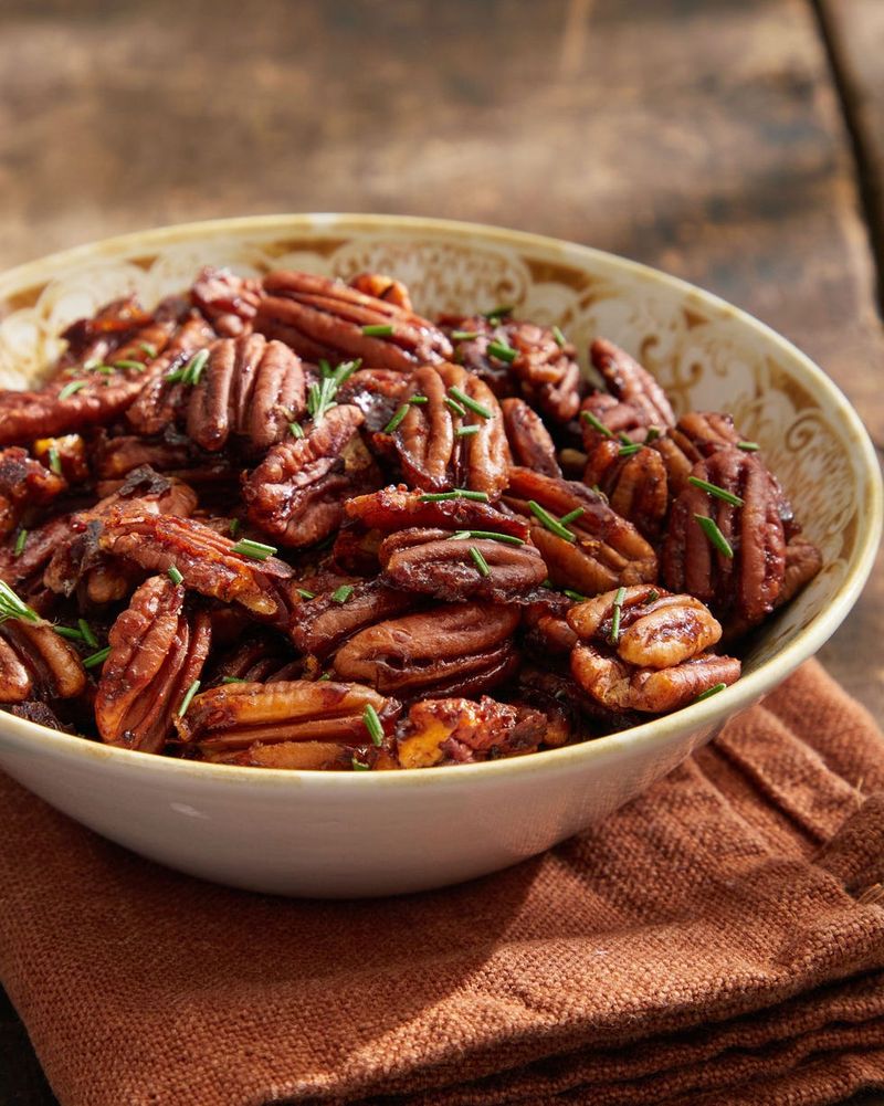 Sweet And Spicy Party Nuts
